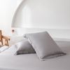 Oasis Bamboo Duvet Cover Set Cooling (Storm, Full/Queen)