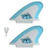 Catch Surf Beater Pro Safety Twin Fin, Grey/Cool Blue