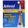 5 Pack Anbesol Gel Maximum Strength 0.33Oz Each