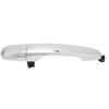 Rear Left Outside Door Handle Electroplated Replacement for Kia Sorento 2011‑2015 (Without Hole)