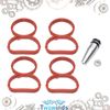 Twowinds Swirl Flap Plug with Gaskets Removal Fix Blanks Delete Plug (4 cylinders) N47 E81 E87 E88 E82 E90 E60 11618507239, 11617801438