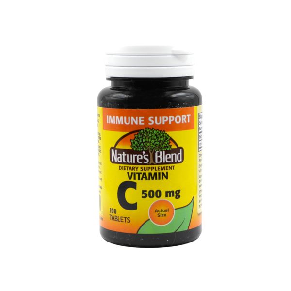 Vitamin C Tablets Pack of 100 Immune Support Natural Ascorbic Acid