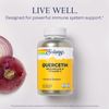 SOLARAY Quercetin with Bromelain and Vitamin C - Immune Support Supplement - Antioxidant and Heart Health Complex with Quercetin 500mg and 1235mg VIT C - Vegan, 60-Day Guarantee, 60 Serv, 120 VegCaps