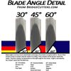 3 Pack Compatible German Carbide Blades  Premium Fine Point for Craft Cutting Ma