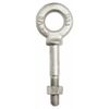 Gibraltar 1,200 Lb Capacity, Stainless Steel, 3/8 Thread, Fixed Lifting Eye B...