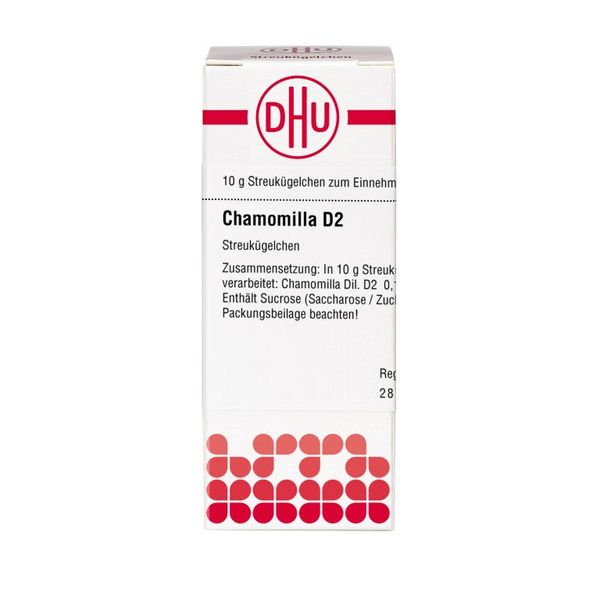 DHU Chamomilla D2 Streukügelchen, 10 g Globuli