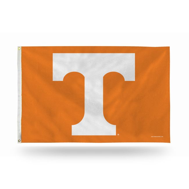 Rico Industries NCAA Single Sided Banner Flag with Grommets Tennessee Volunteers Team Color 3' x 5'