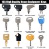 105x Master Keys Set Heavy Equipment Ignition Keys Fits Many Models USA