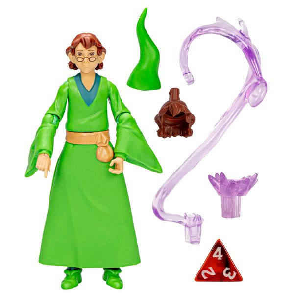 Dungeons & Dragons Cartoon Classics 6-Inch-Scale Presto Action Figure, D&D 80s Cartoon, Includes d4 from Exclusive D&D Dice Set