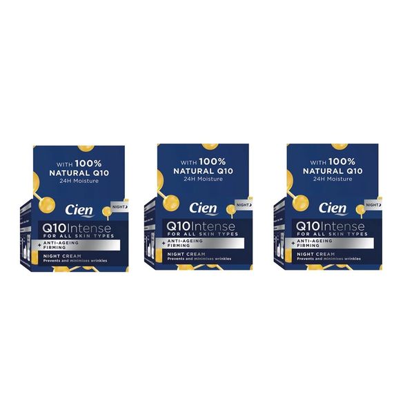 CienQ10 night cream 50ml. (pack of 3)