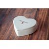 Personalized Baptism Gift, First Communion Gift or Confirmation Gift - Heart Keepsake Box