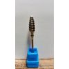 Acrylic Nail Drill Carbide Bit Large Cone Silver TORNADO / VOLCANO Bit MED 3/32