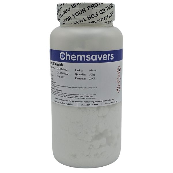 Zinc Chloride, 97+%, 500g