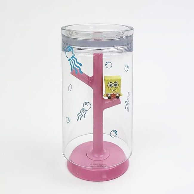 Hashy Topin SB-3350 Cup &n Stand, SpongeBob, Gargle, Mouthwash