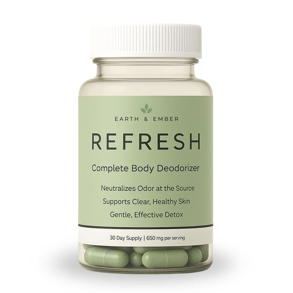 REFRESH – Internal Deodorant Supplement for Odor Control, Skin Health & Confidence Boost