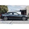 Matte Black Side Window Chrome Delete Overlay For Chrysler 300 2011-23 Pre-cut