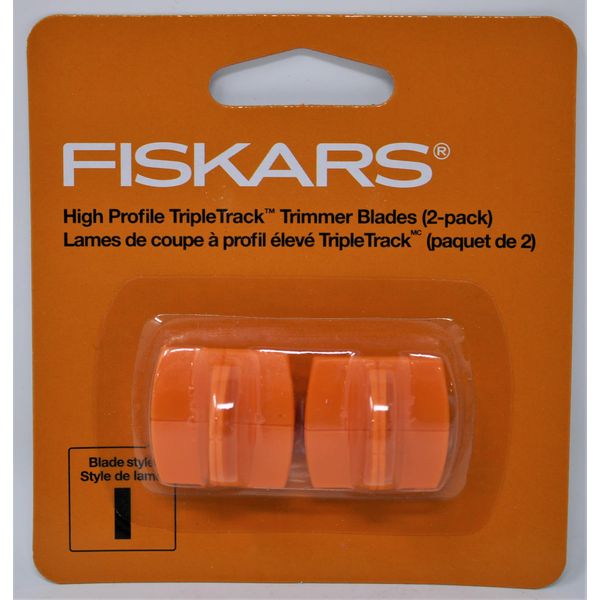 Fiskars Triple Track High-Profile Replacement Baldes 2/Pkg-Straight - Style I