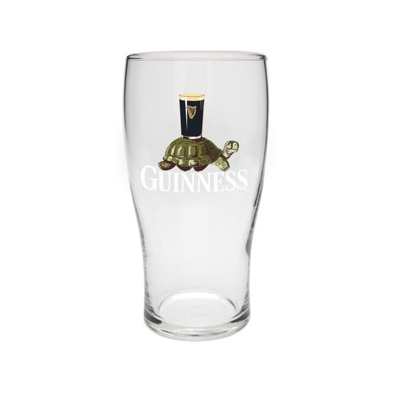 Shamrock Gift Company Guinness Single Pint Glass (Guinness Tortoise Glass) 05991