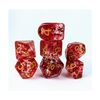 Role 4 Initiative Polyhedral Dice - Alchemist's Stone w/Gold (7)