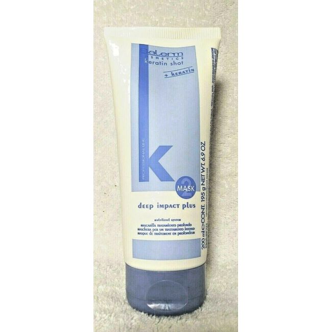 Salerm Cosmetics Keratin Shot Mask Deep Impact Plus-200Mml/6.9oz