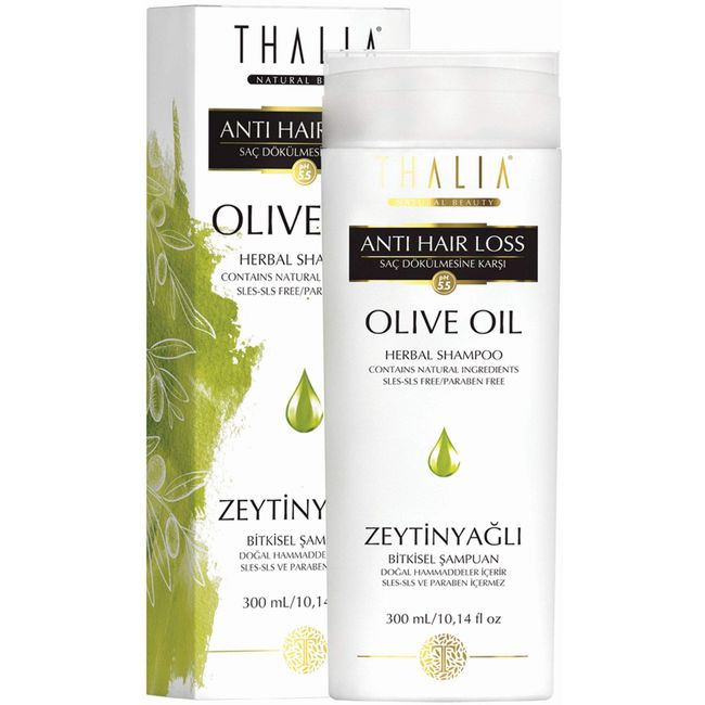 Thalia Natural Beauty Anti Hair Loss Zeytinyağlı Bakım Şampuan, 300 Ml