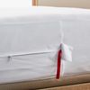 Pikolin Home Mattress Protector, Polyester, Blanco, Cama 100-100 x 190/200 cm