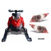 Headlight Eye Graphics Kit Decal For Ski Doo Rev XP 08-12 SPLICED R