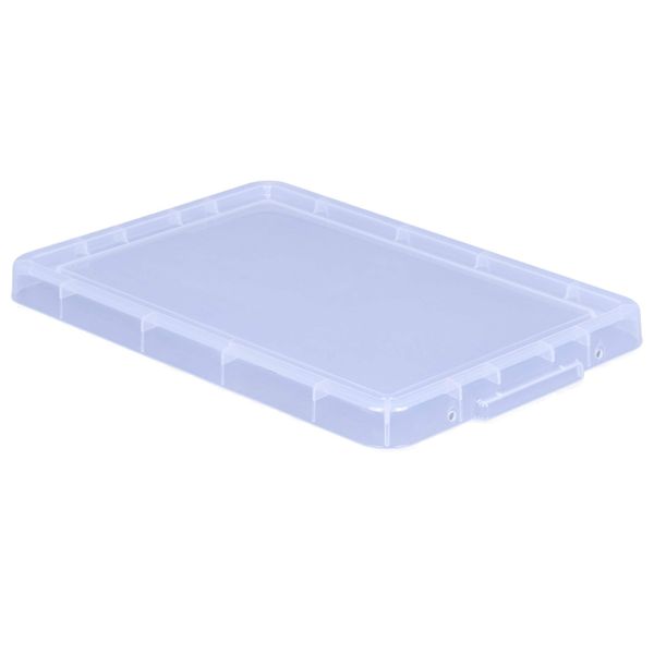 Really Useful Products 19/9/4 Litre Lid Only, Transparent Clear