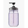 Jarware Black Soap Pump For Mason Jar