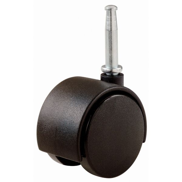 2" Inch Office Chair Caster Wheel, 5/16" Stem, 75 Lb Load Capacity (6)