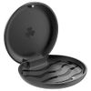 ARGOMAX - 2 Pack Retainer Mouth Guards Travel Cases, Black + Black