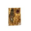 Authentic Handmade Wooden Palestine Map Frame – Skilled Craftsmanship from Ramallah