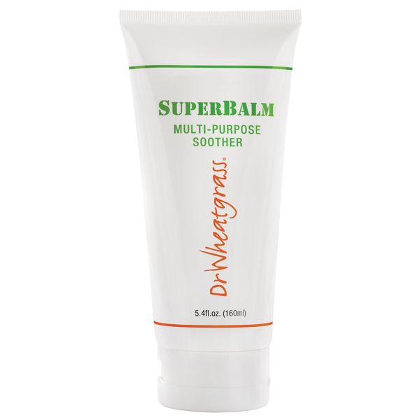 Dr Wheatgrass Superbalm 160ml -Antioxidant Rich, Multi-Purpose Soothing Cream for Stiff Muscle, Soft Tissue Injury, Fissure, Anti-Aging, Surface and Deep Tissue Massage