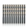 Drill America 3/16" HSS Contractor Grade Black & Gold Split Point Stub Drill Bit