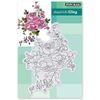Penny Black Cling Stamps-Rose Dance