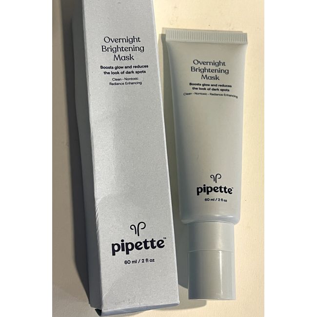 Pipette Overnight Brightening Exfoliating Mask - Face Exfoliator 2 oz.