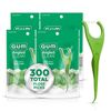 Angled Floss Picks, Perfect for Tight Teeth, Extra Strong Shred-Resistan