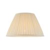 CARLA-18" Cream Pleated Empire Lamp Shade