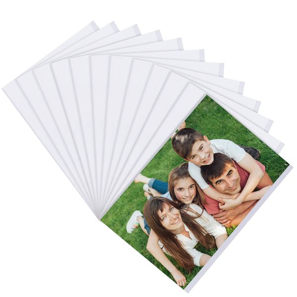 BELLE VOUS 12 Pack Clear Magnetic Refrigerator Photo Sleeve Picture Frames - For Photos 4 x 6 inches (10 x 15cm) - Picture Collage Frames for Fridge & Metal Surfaces