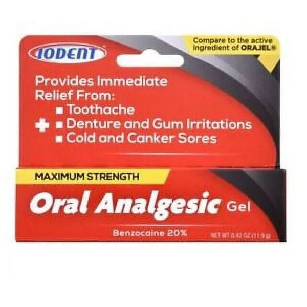 Iodent Maximum Strength Oral Analgesic Gel