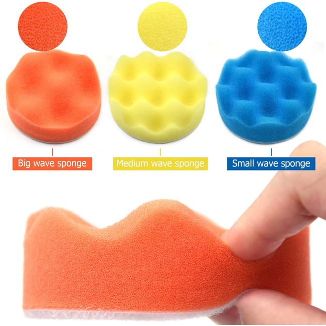 Sponge soft 75MM polishing sponge - Extremely soft sponge with