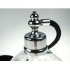 150ml Elegant Hand Cut Crystal Atomizer with Black Pump