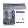 LED Welding Practice Board Kit,DX-TP16 64 SMD LED Electronic DIY Training Kit for Beginners Learning