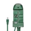 DEWENWILS Outdoor Power Strip Timer, Yard Stake Timer Dusk to Daw 6 Outlets 10ft