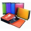 Filexec Single Pocket Expanding File, Letter, Elastic Closure, Assorted, Pack of 6 (50125-3429)