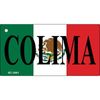 Colima On Flag Novelty Aluminum Key Chain KC-3441