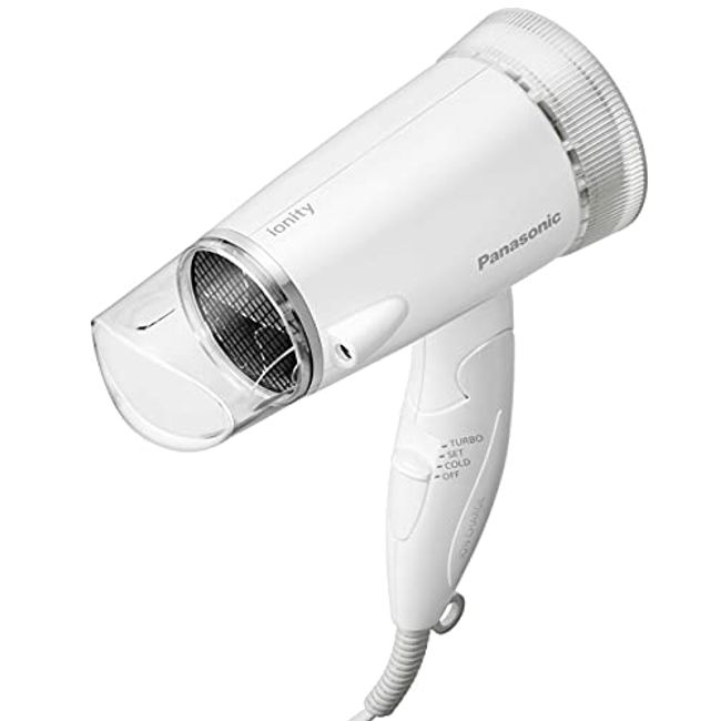 Panasonic Ionity Hair Dryer EH-NE5C-W, Noise Suppressing, White