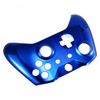 eXtremeRate® Chrome Blue Edition Front Housing Shell Faceplate for Xbox One S & Xbox One X Controller
