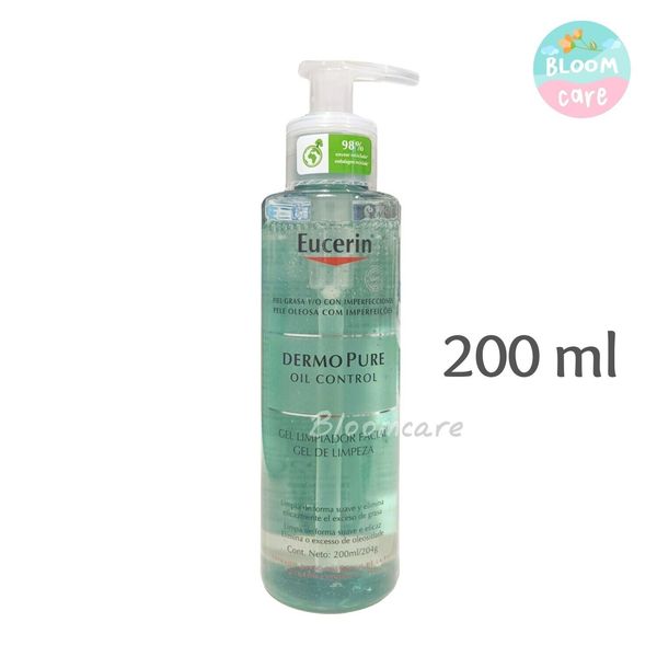 Eucerin DERMOPURE Oil Control Cleansing Gel Face Wash 200ml