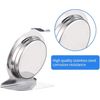 4*Refrigerator Freezer Thermometer Fridge DIAL Type Stainless Steel Hang Stand